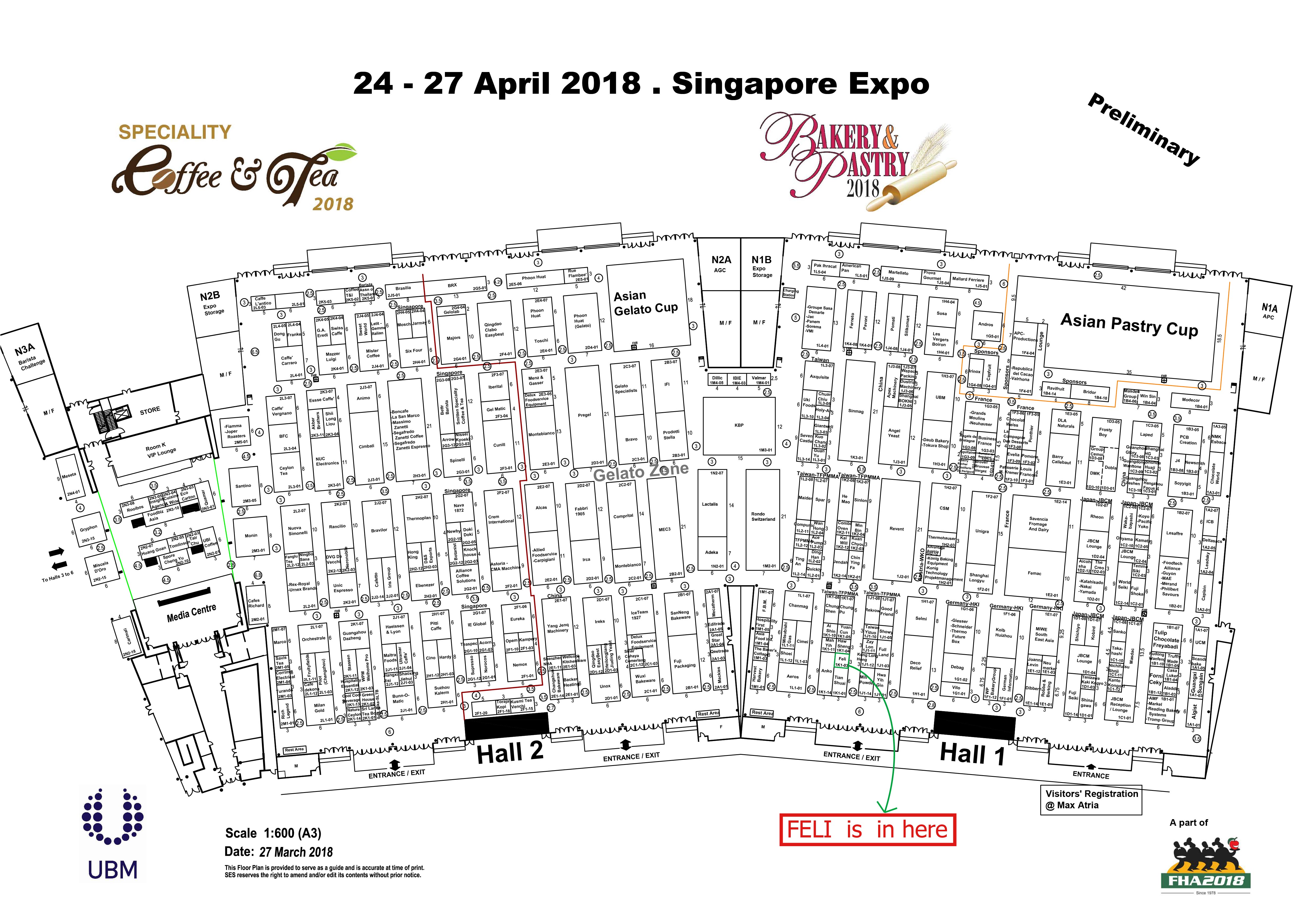 Map Of Singapore Expo Hall Maps of the World